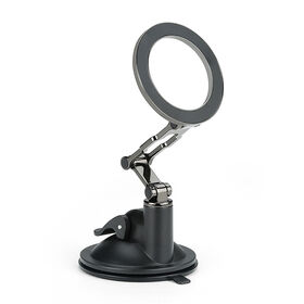 Soporte magnético para teléfono con ventosa al vacío compatible con MagSafe, rotación de 360°, soporte de bolsillo plegable para salpicaderos, gran oferta