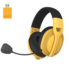 H7 Neue 3-Modus Kabellose Gaming-Headsets Bluetooth 5.3 mit USB-Dongle für PC-Gamer, Geräuschunterdrückung