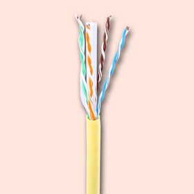 Kabel UTP CAT5E KUALITAS TINGGI dengan CPR, UL, Mendukung OEM