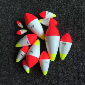 Flotteurs De Pêche Carpe Faits Main - Lot De 3 Wagglers En Roseau Sarkanda - Naturel