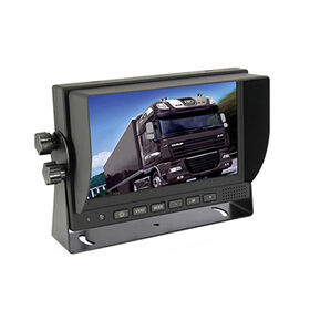 Monitor TFT LCD HD retrovisor com tensão ampla de 9-36V com preço de fábrica para ônibus/caminhões