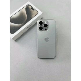 Used A+Open box Phone 15 Pro 256GB Natural titanium COLOR FULLY Unlocked