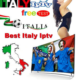 Stable IPTV Server 12months Subscription Free Trail 24 H IPTV Italy M3u Premium Italia Sports Xxx Channels