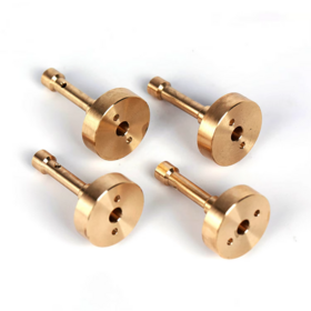 Premium Quality CNC Brass Turned Components - Precision Machined Parts for Automotive & Electronics