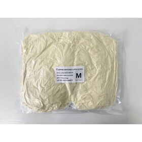 Wholesale yellow latex /rubber gloves double chlorine /class 1000