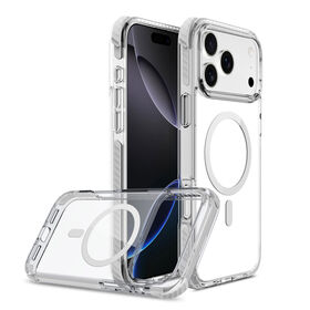 Anti-fall Highly Scratch-resistant Protective TPU PC Phone case for iPhone 17 18 Pro Series Titanium ash