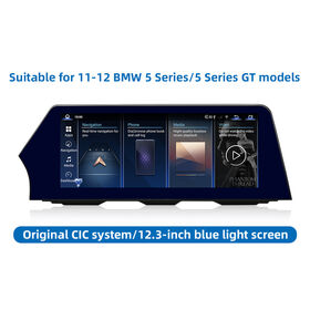 Android 13 Android Carplay Lecteur DVD Multimédia Auto Écran Blade pour BMW Série 5 2011-2012 Radio Navigation