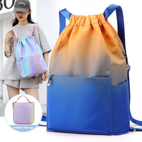 Sac à Cordon Personnalisé Résistant à l'Eau Sac de Sport Gym Sac de Rangement