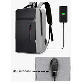 Wholesale business laptop backpack laptop bags Large capacitytravel laptop bag with USB charging port 13/14/15.6 inch laptop bag