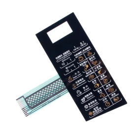 Cnc Electronics Metal Dome Tactile Push Button Microwave Oven Membrane Switch Control Panel Led Membrane Keypads