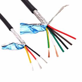 Câble de signal de commande blindé en cuivre, câble audio PVC pour alarme antivol, systèmes d'automatisation intelligents, systèmes de protection incendie