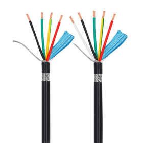 Câble flexible de commande blindé à écran de 2 à 8 conducteurs, 0,3 à 2,5 mm pour systèmes de lecture automatique, systèmes audio, diffusion