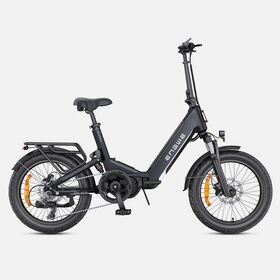 Vélo Électrique E-bike à Entraînement Central 250W avec Suspension Intégrale, Cadre en Aluminium, Frein à Disque Hydraulique, Cruiser Électrique Compact