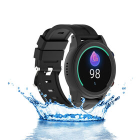 Reloj Inteligente 4G GPS para Adultos Mayores IP67 con Monitor de Temperatura Corporal, Dispositivo de Alerta SOS para el Cuidado de Ancianos, Pulseras de Seguimiento