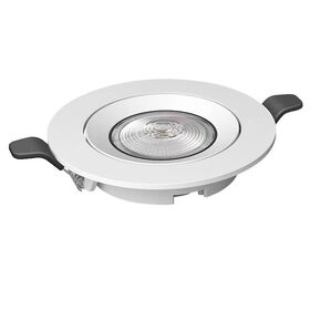 10W Ultra-Thin Spotlight LED Recessed Ceiling Light Adjustable Angle for Home, Commercial Areas