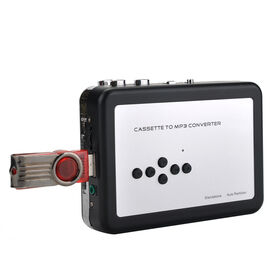 OEM ODM Ezcap231M Lecteur de Cassette Autonome Convertisseur de Bande Audio en MP3 avec Interface USB Fonction d'Enregistrement Stéréo