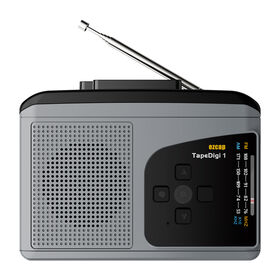 Ezcap234M TapeDigi 1 Kassetten-Konverter, Kassettenradio, Kassettenabspieler mit FM/AM Radio