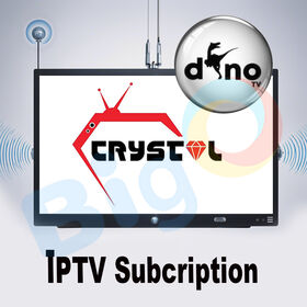 Abonnement IPTV en gros, Panneau de revendeur IPTV, Serveur Crystal Dino OTT IPTV pour les pays nordiques, le Canada, le Brésil, la France, Essai IPTV gratuit