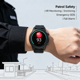 OEM/ODM 4G GPS Pelacak L23 Jam Tangan Pintar Anti Hilang Panggilan Darurat SOS Dukungan Kesehatan API, SDK Jam Alarm Pelacak Lansia