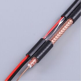 Câble CCTV RG59+2C Efficace avec CE ROHS, Support OEM