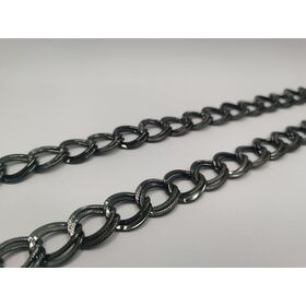 Distributer supplier colorful chain trimming for garment trimming to DIY