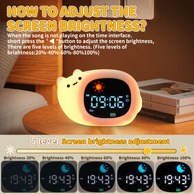 Pelatih Tidur Anak Portabel dengan Baterai Internal, White Noise, Musik, Warna Lampu RGB yang Dapat Diubah, Asisten Tidur untuk Tidur Nyenyak.