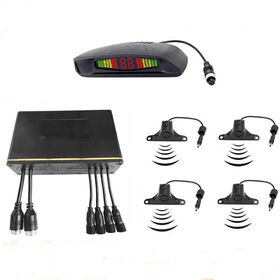 Factory good price OEM led display front reverse aid waterproof 12-24V parking sensor kit for truck/van