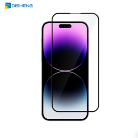 Équipement de pointe - Protecteurs d'écran pour téléphone portable 2.5D Full Silk avec résistance 5x pour iPhone 14 Pro Max