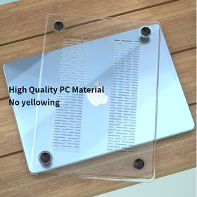 Funda Rígida Transparente para MacBook Air de 13.3 pulgadas | Compatible con M1, A2337, A2179, A1932 | Certificación ISO9001:2015