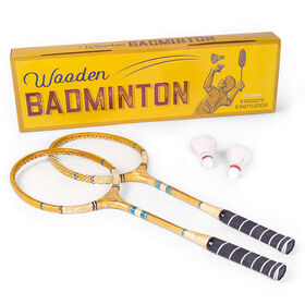 Raquette de badminton en bois de haute qualité avec design, taille, logo et couleur personnalisés, fabriquée en bois de première qualité. Idéal pour les grossistes et les distributeurs.