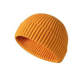 Topi Kupluk Rajut Hangat Musim Dingin Logo Kustom
