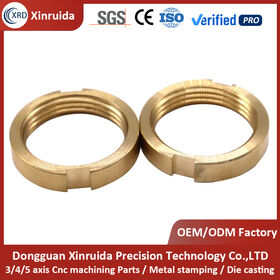Precision Brass H59/H62 Copper Circle Shaft CNC Automatic Machinery Part CNC Turned and Milled Part