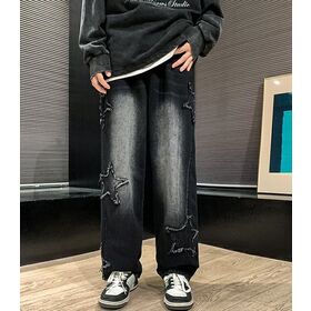 Jean Baggy Pour Garçon - Coupe Large Décontractée, Style Vintage Streetwear, En Denim Confortable