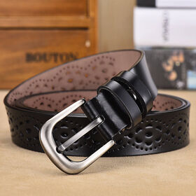 Customized service Wholesale Fashion belts for women jeans Genuine Leather Belt