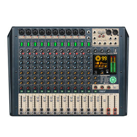 Source Cooyinka 8-channel Audio Console Mixer For Live Sound And