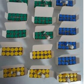 Peptídeos de colágeno seco com melhor preço, 99,7% de pureza, entrega porta a porta, frascos de pó de peptídeos secos