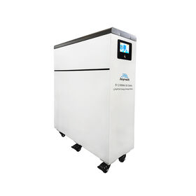 30KW Floor Type lithium Battery Up to parallelled 16 Batteries 600Ah 51.2V Portable LiFePO4 battery with Wheels for Home System