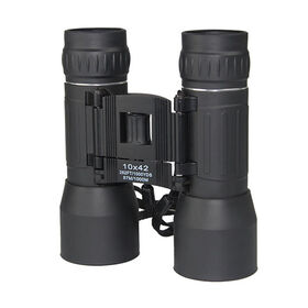 Prismáticos 10x42 Clásicos de Gran Calibre Antideslizantes para Exteriores, Telescopio de Alta Calidad para Observación al Aire Libre