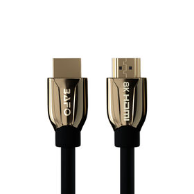 Câble HDMI Ultra HD 8K@60Hz avec Ethernet, Boîtier en Alliage de Zinc, Haute Vitesse 48Gbps pour TV/Moniteur/Projecteur