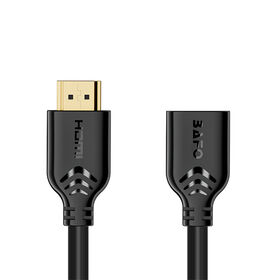 Câble d'Extension HDMI 4K@60Hz avec Ethernet, Mâle vers Femelle, 18Gbps Haute Vitesse, PVC pour TV/Moniteur/Projecteur - Offre B2B