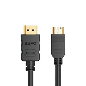 4K@60Hz Mini HDMI auf HDMI Kabel mit Ethernet, High Speed 18Gbps, PVC-Ummantelung für Kamera/TV/Projektor