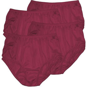 Nouvelles culottes en nylon pour femmes, sous-vêtements unis Cherri, grandes tailles, sous-vêtements légers pour mamans