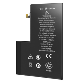 Diagnose Apple Batterie für iPhone 12 PRO MAX 3687mAh OEM Handy Akku