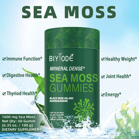 Wholesale Ashwagandha Shilajit Private Label Supplement Manufacturer 100% natural pure of himalayan shilajit sea moss gummy candy