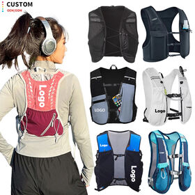 Running Vest,Lightweight Adjustable Chest Pack With Pistol Holster - View #3
