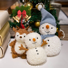 1 muñeco de peluche animado de muñeco de nieve hecho a mano para regalo de Navidad, decoración del hogar, regalos de vacaciones, muñeca de tela, lindo columpio de esquí, muñeco de 1 muñeco de peluche animado de muñeco de nieve hecho a mano para regalo de Navidad, decoración del hogar, regalos de vacaciones, muñeca de tela, lindo columpio de esquí, muñeco de