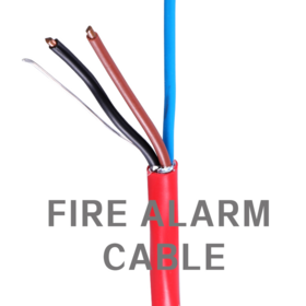 Câble d'alarme incendie FPLR blindé 18AWG 6C en cuivre nu, conforme CE, LSZH pour la protection incendie