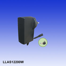 Plug-in Switching Power Adapter with Universal Voltage Input & 6 Detachable Plugs, According to EMC/LVD/ERP design