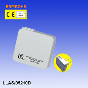 5V/2.1A Dual USB Wandladegerät mit Smart IC Überstromschutz für universelle mobile Geräte