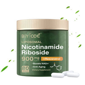 Online Hot Sale Wholesale NAD+ Resveratrol Liposomal Nicotinamide Riboside Nad Supplement Capsules